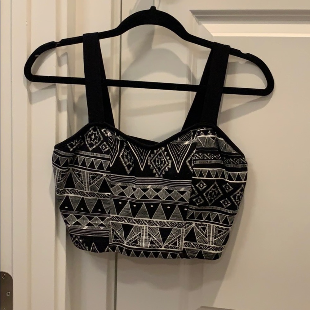 Workout crop top